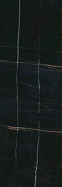 Керамическая плитка Греппи черный обрезной 40x120 14026R купить в интернет магазине Artisan.ru