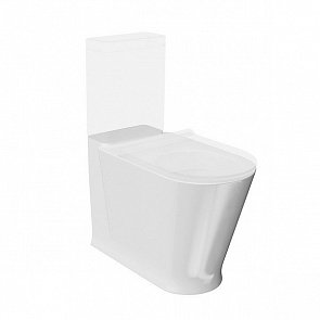 PLMR.wc.01 Унитаз Plaza Modern/Плаза Модерн напольный безободковый, белый глянцевый купить в интернет магазине Artisan.ru