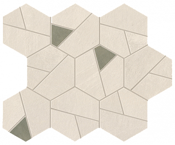 Boost Pro Ivory Mosaico Hex Olive купить в интернет магазине Artisan.ru