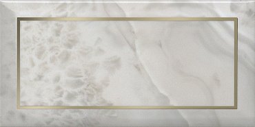 OS/A275/19075 Сеттиньяно белый глянцевый 9,9x20x0,92 керам.декор купить в интернет магазине Artisan.ru