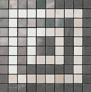 Marvel Grey/Moon Angolo Mosaico купить в интернет магазине Artisan.ru