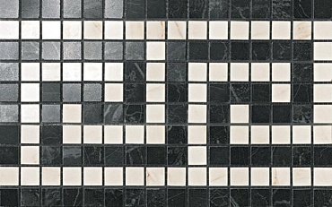 Marvel Noir/Cremo Greca Mosaico купить в интернет магазине Artisan.ru