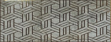 Керамогранит Dec Essence Grey Grafic Nplus 44.5x118.2 купить в интернет магазине Artisan.ru