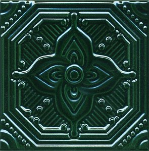 Керамическая плитка Салинас зеленый 15x15 SSA003 купить в интернет магазине Artisan.ru