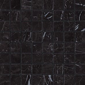 Marvel Nero Marquina Mosaico Matt купить в интернет магазине Artisan.ru