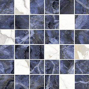 Laparet Laurel Синяя 29.7x29.7 купить в интернет магазине Artisan.ru