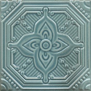 Керамическая плитка Салинас лазурный 15x15 SSA004 купить в интернет магазине Artisan.ru