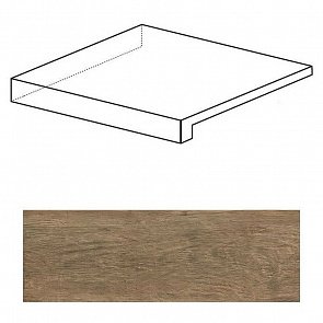 Axi Brown Chestnut Scalino Angolare SX купить в интернет магазине Artisan.ru