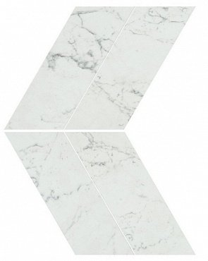 Marvel Carrara Pure Chevron Lappato купить в интернет магазине Artisan.ru