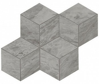 Marvel Bardiglio Grey Mosaico Esag. Lapp. купить в интернет магазине Artisan.ru