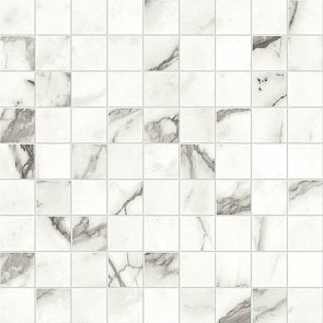 Marvel Statuario Supremo Mosaico Matt купить в интернет магазине Artisan.ru