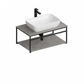 PL.N.80.02/BLK.M Металлическая структура Plaza Next/Плаза Некст подвесная 80, черная матовая купить в интернет магазине Artisan.ru
