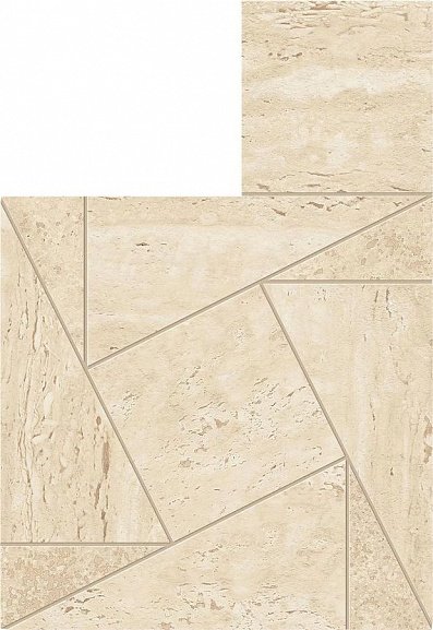 Керамогранит Мозаика AF9H Atlas Concorde Marvel Travertine 22x26