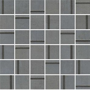 MM13131 Гварди 1 мозаичный синий матовый обрезной 30x30x0,9 керам.декор купить в интернет магазине Artisan.ru