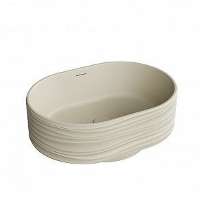 SA.wb.50/SAN Раковина ARTBASIN Sabbia/АртБэйзин Саббья накладная 50, песочная матовая купить в интернет магазине Artisan.ru