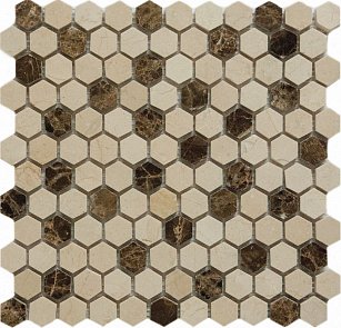 Керамогранит Qs-Hex027-25P/10 30.5x30.5 купить в интернет магазине Artisan.ru