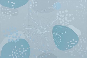 Панно Pastel Montage 60х90 (компл. из 3 штук) купить в интернет магазине Artisan.ru