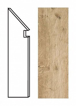 Axi Golden Oak Battiscopa Sag. SX купить в интернет магазине Artisan.ru