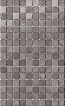 Керамическая плитка Гран Пале серый мозаичный 25x40 MM6361 купить в интернет магазине Artisan.ru