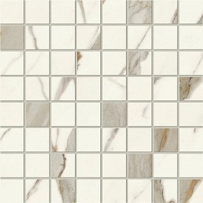 Marvel Calacatta Sublime Mosaico Matt купить в интернет магазине Artisan.ru