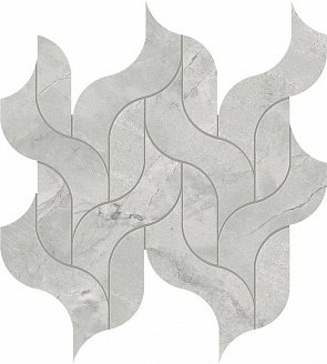 Marvel Grey Cloud Mosaico Waterfall Lappato купить в интернет магазине Artisan.ru