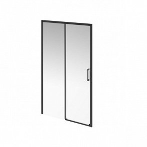 VE.120.SD.BLK.M Душевая дверь Vetro/Ветро, раздвижная, 120х195, матовый черный купить в интернет магазине Artisan.ru