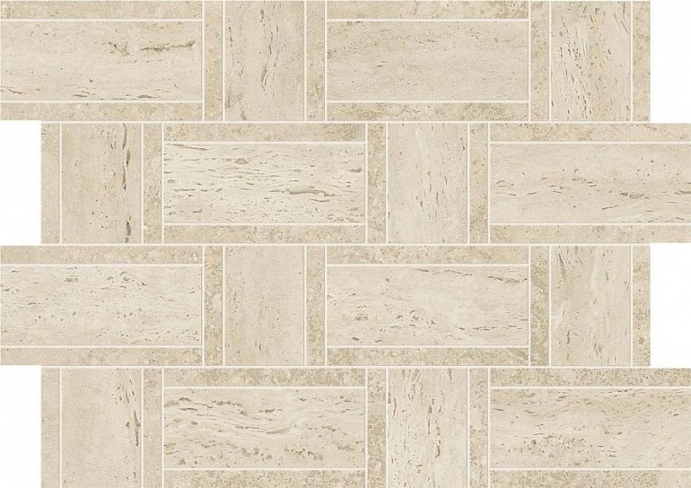 Керамогранит Мозаика AF9O Atlas Concorde Marvel Travertine 35x47