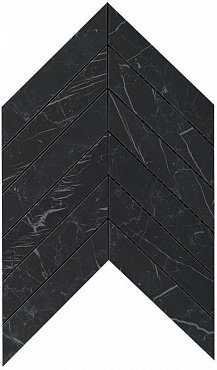 Marvel Nero Marquina Chevron Wall купить в интернет магазине Artisan.ru