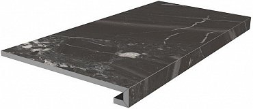 SG850790R\GCF Ступень клееная Риальто чёрный матовый 33x80x0,9 купить в интернет магазине Artisan.ru