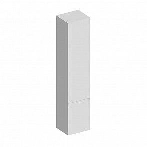 CUB.165Rh/WHT.M Пенал Cubo/Кубо подвесной правый 165, белый матовый купить в интернет магазине Artisan.ru