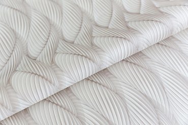 Обои виниловые Трессаж мотив, бежевый купить в интернет магазине Artisan.ru