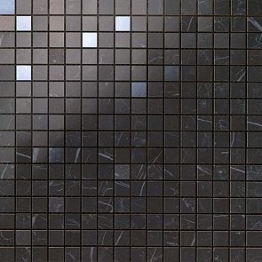 Marvel Nero Marquina  Mosaic Q купить в интернет магазине Artisan.ru