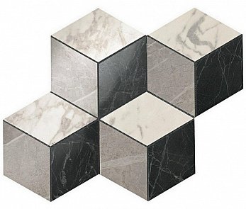 Marvel Mosaico Esagono Multicolor Cold купить в интернет магазине Artisan.ru