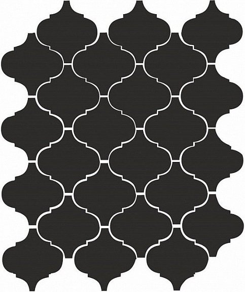 Керамическая плитка 65001 Kerama Marazzi Арабески глянцевый 26x30