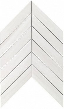 Marvel Bianco Dolomite Chevron Wall купить в интернет магазине Artisan.ru