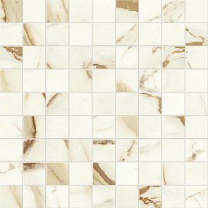 Marvel Calacatta Imperiale Mosaico Matt купить в интернет магазине Artisan.ru