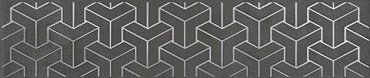 Керамическая плитка Ломбардиа антрацит 25x5.4 AD/D569/6400 купить в интернет магазине Artisan.ru